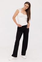 Bluzka z koronkowym wykończeniem Adison