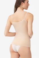 Top bezszwowy na cienkich ramiączkach Camisole
