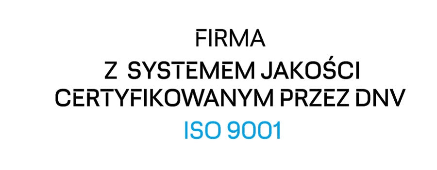 Certyfikat ISO 9001