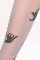 Szare rajstopy Crazy Trick 05