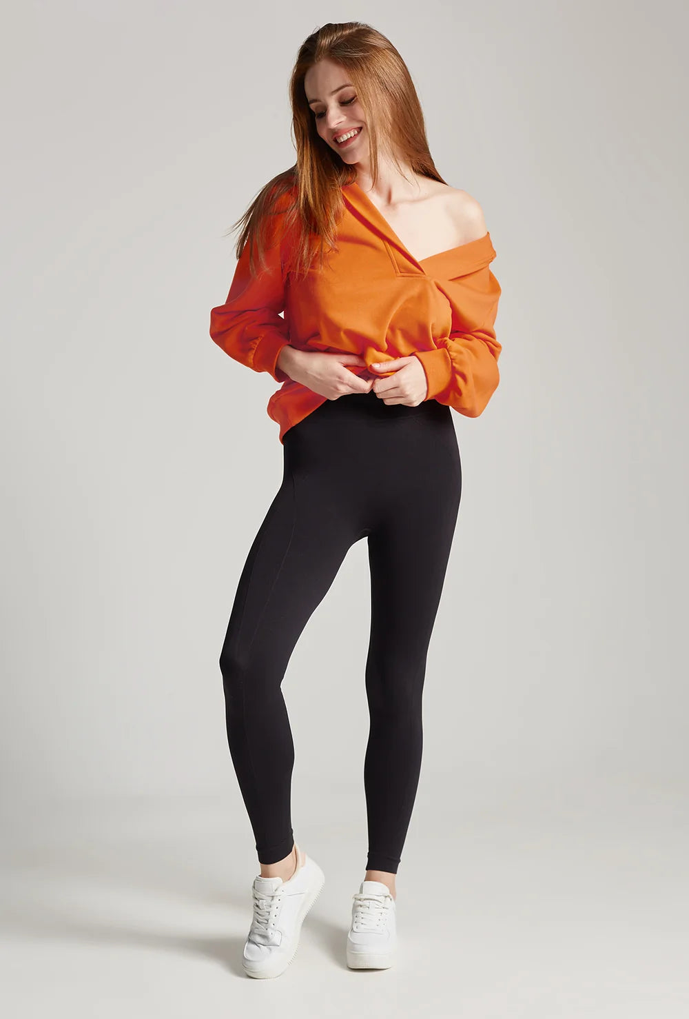 Czarne legginsy Mirella - Gatta