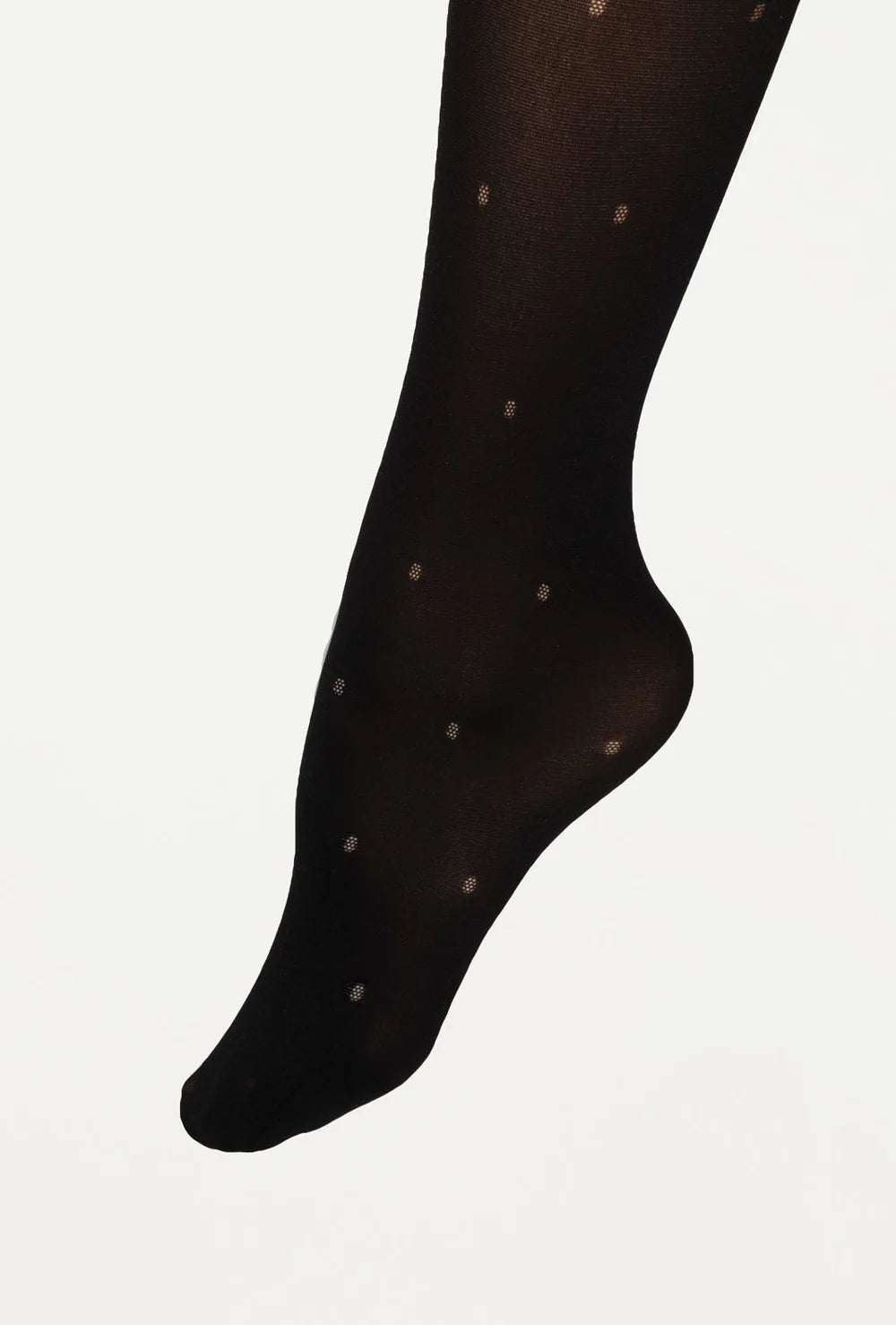 Czarne podkolanówki w kropki Stylove wz. 01 - Gatta
