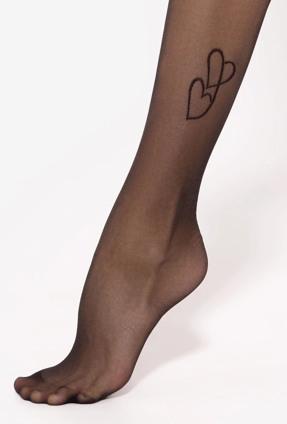 Czarne rajstopy wzorzyste Lovely wz. 06 - Gatta