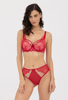Czerwone majtki bikini Kayla