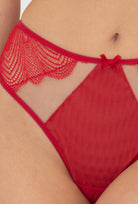 Czerwone majtki bikini Kayla