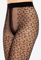 Rajstopy w kwiaty Daisy 03