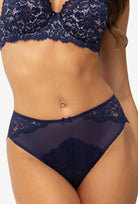 Koronkowe majtki z wysokim stanem Daisy