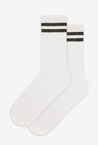 Długie skarpetki z połyskującymi paskami wz. 995