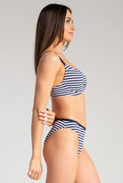 Dół od stroju kąpielowego bikini w paski Chiara
