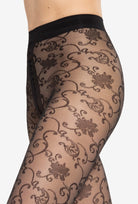 Rajstopy w kwiaty Faria 20