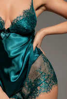 Komplet bielizny satynowej Tara