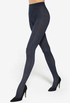 Gładkie rajstopy z jedwabiem