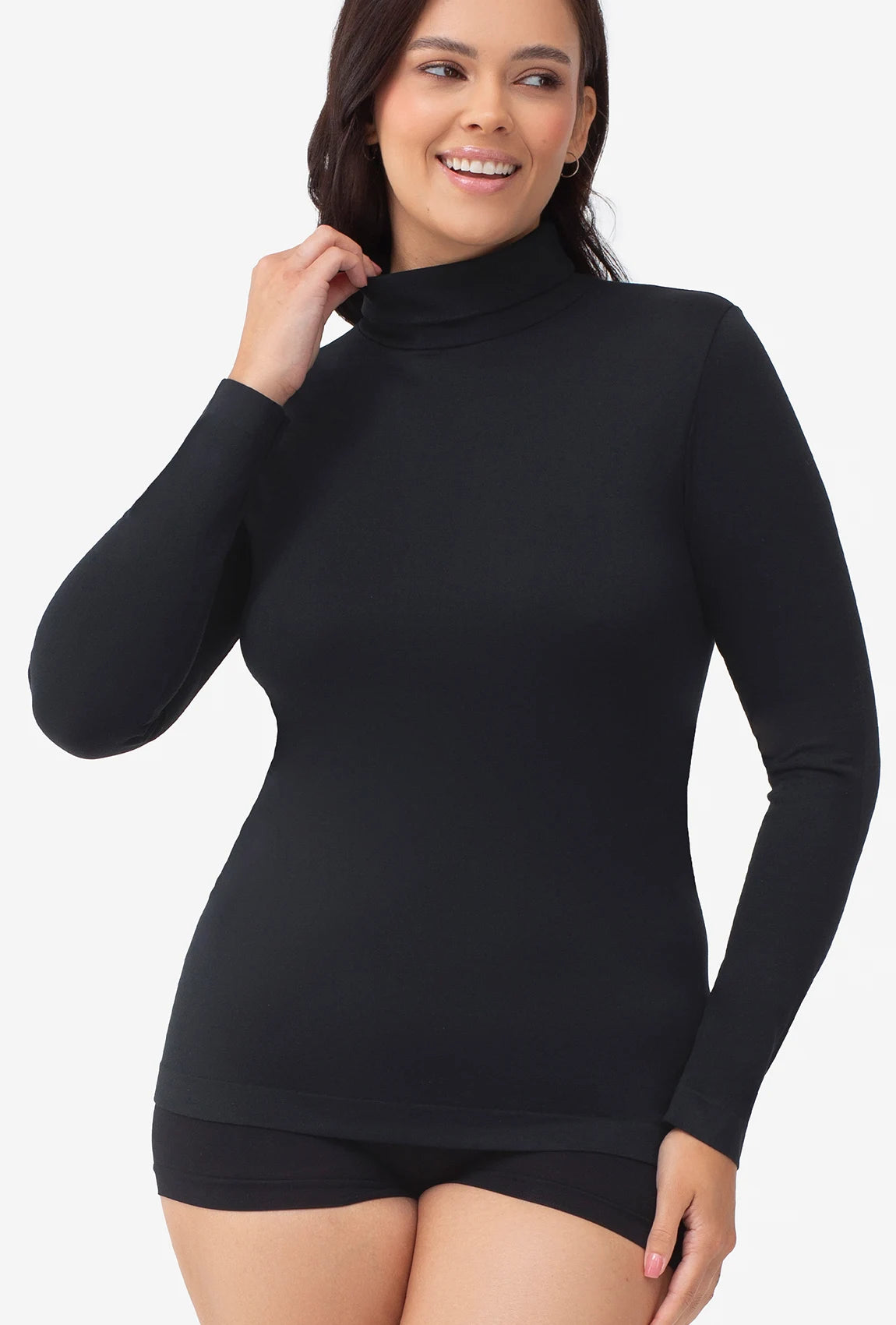 Golf damski z długim rękawem Keep Hot - Gatta