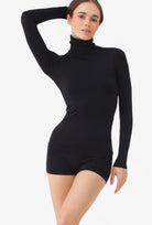 Bezszwowy golf z długim rękawem Classic