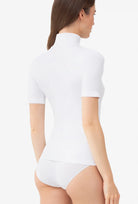 Bezszwowy golf z krótkim rękawem