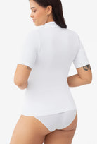 Bezszwowy golf z krótkim rękawem