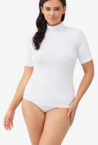 Bezszwowy golf z krótkim rękawem