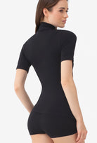 Bezszwowy golf z krótkim rękawem