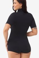 Bezszwowy golf z krótkim rękawem