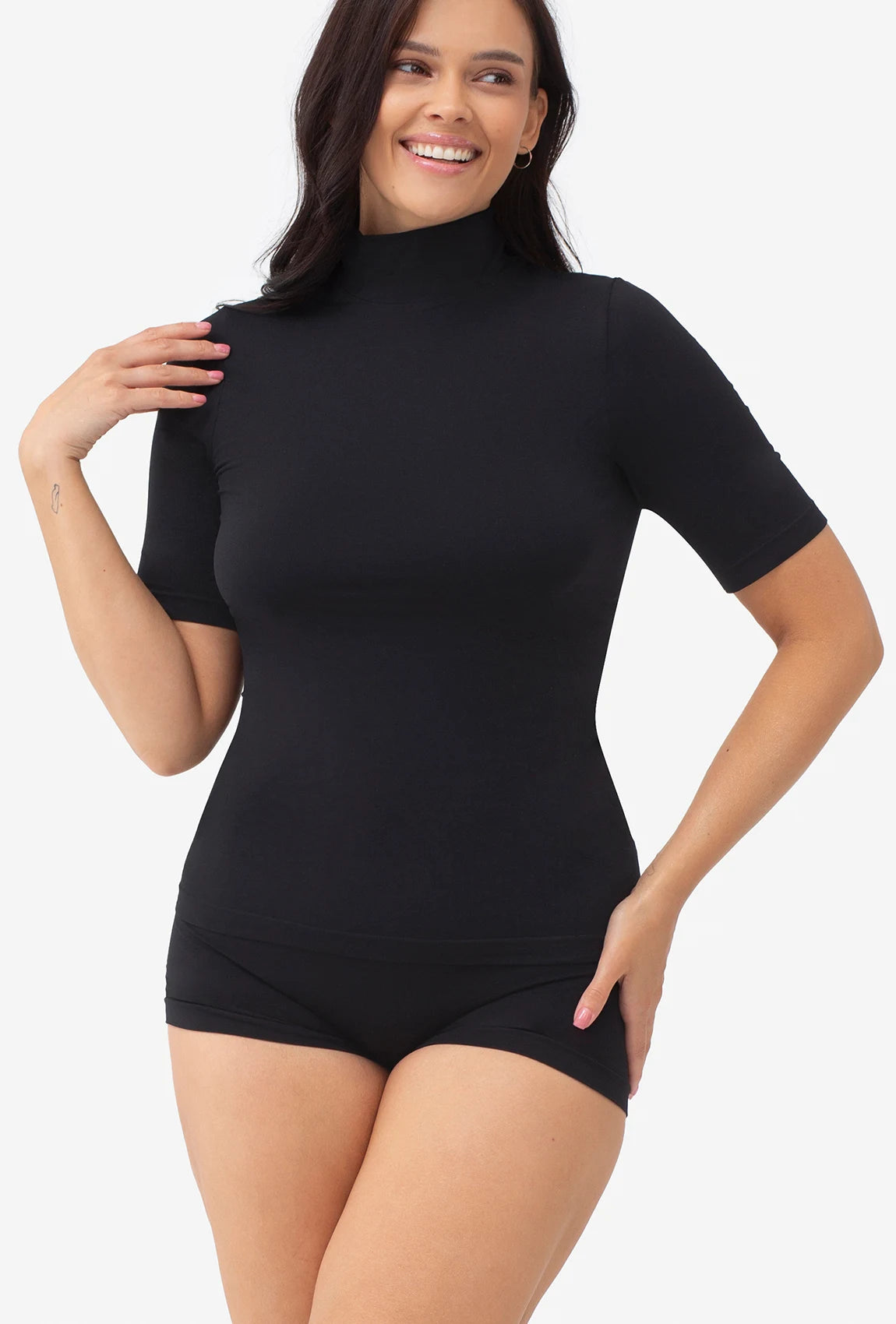 Bezszwowy golf z krótkim rękawem - Gatta