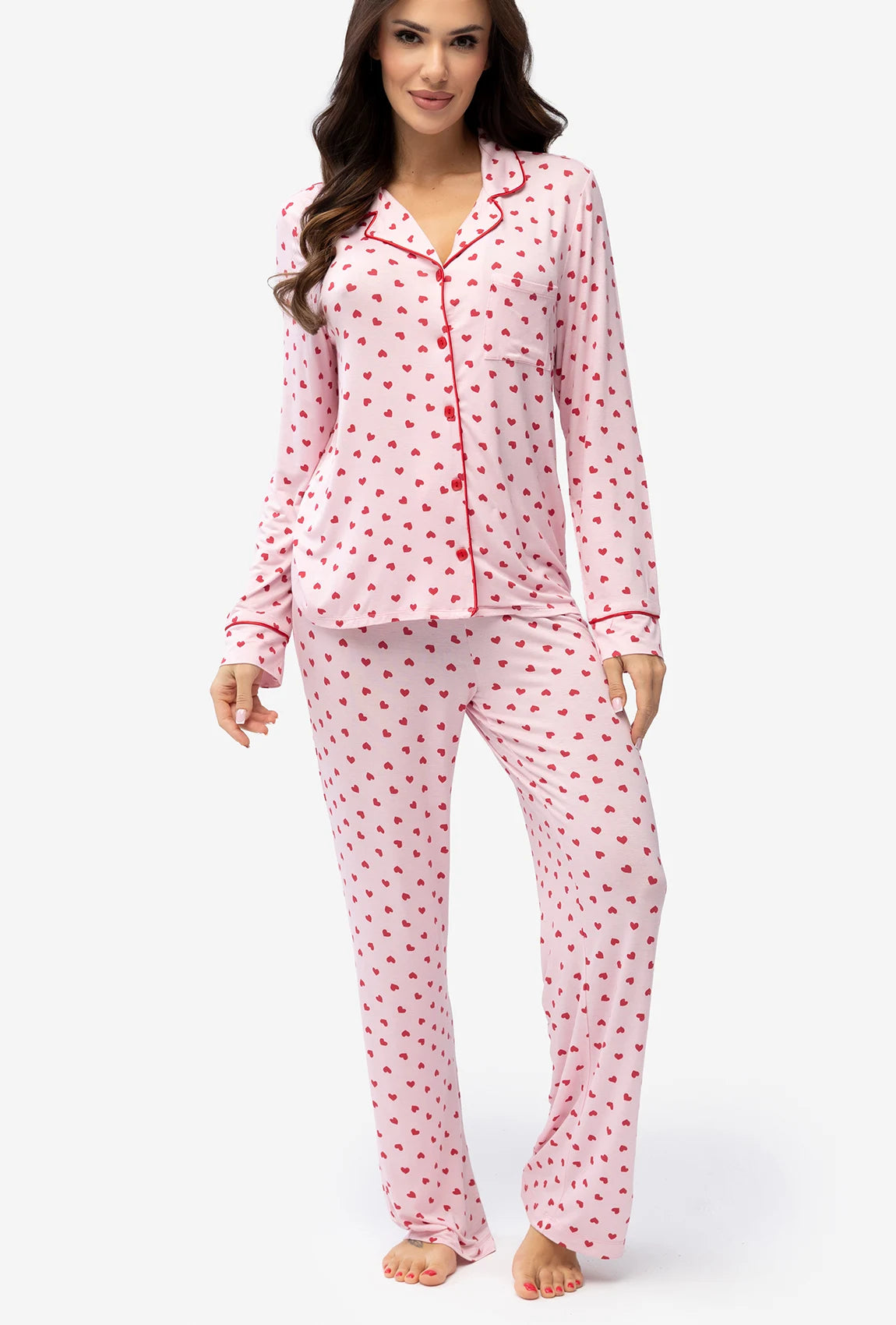 Piżama damska w serduszka - Gatta