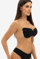 Czarny biustonosz samonośny Beauty bra 01