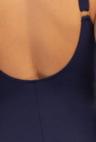 Jednoczęściowy strój kąpielowy w paski