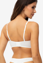 Biały biustonosz push-up Jolie