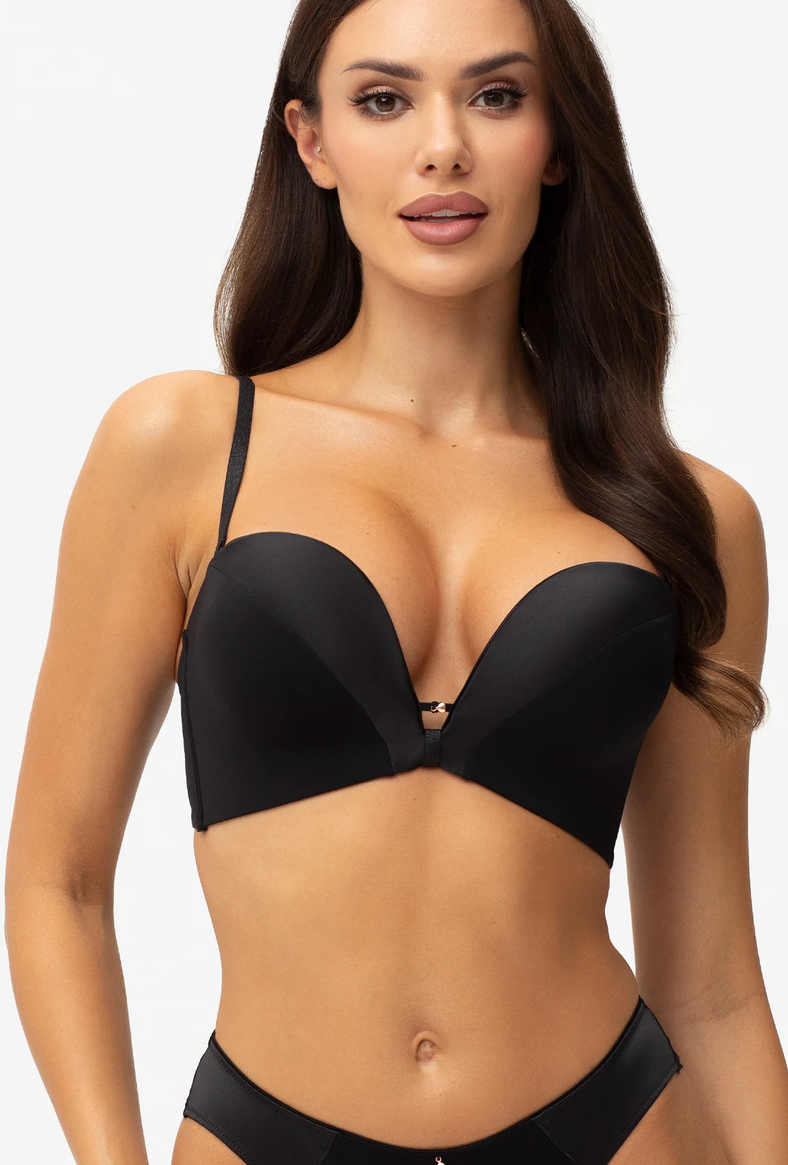 Czarny biustonosz push up Jolie - Gatta