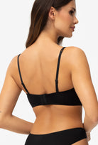 Czarny biustonosz push up Jolie