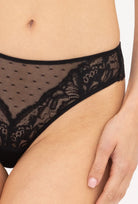 Koronkowe majtki stringi Monique