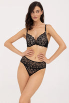 Koronkowe majtki z wysokim stanem Nicole