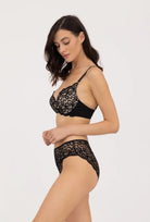 Koronkowe majtki z wysokim stanem Nicole