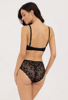 Koronkowe majtki z wysokim stanem Nicole