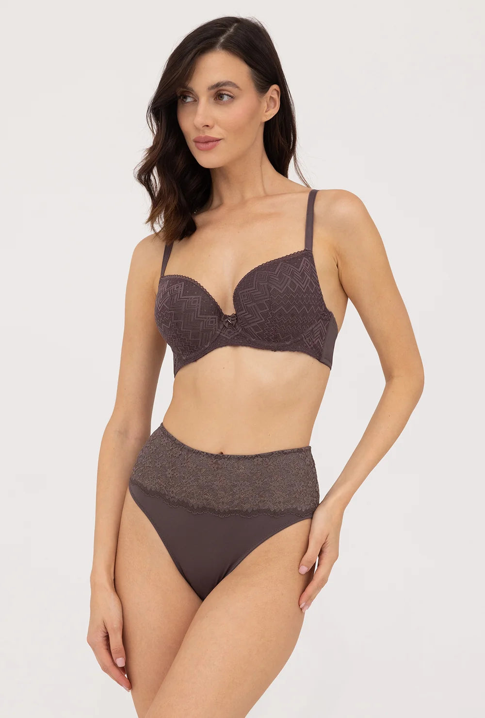 Koronkowe majtki z wysokim stanem Olivia