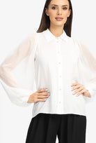 Biała koszula damska Boho