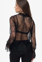 Koronkowa koszula damska Lace