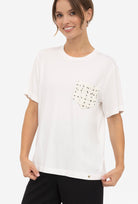 Biały t-shirt Dalmatine