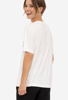 Biały t-shirt Dalmatine