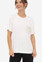 Biały t-shirt Dalmatine