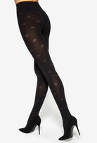 Kryjące rajstopy w serca Lovely wz. 01