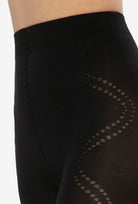 Kryjące rajstopy wzorzyste Odetta wz. 01