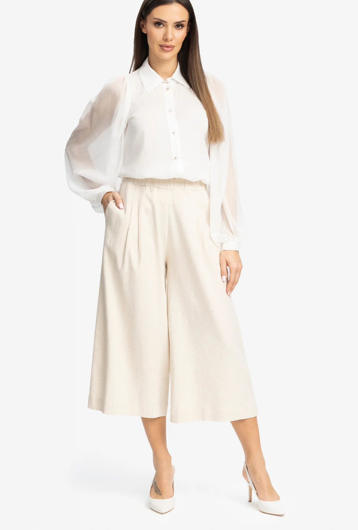 Beżowe kuloty Bueno - Gatta