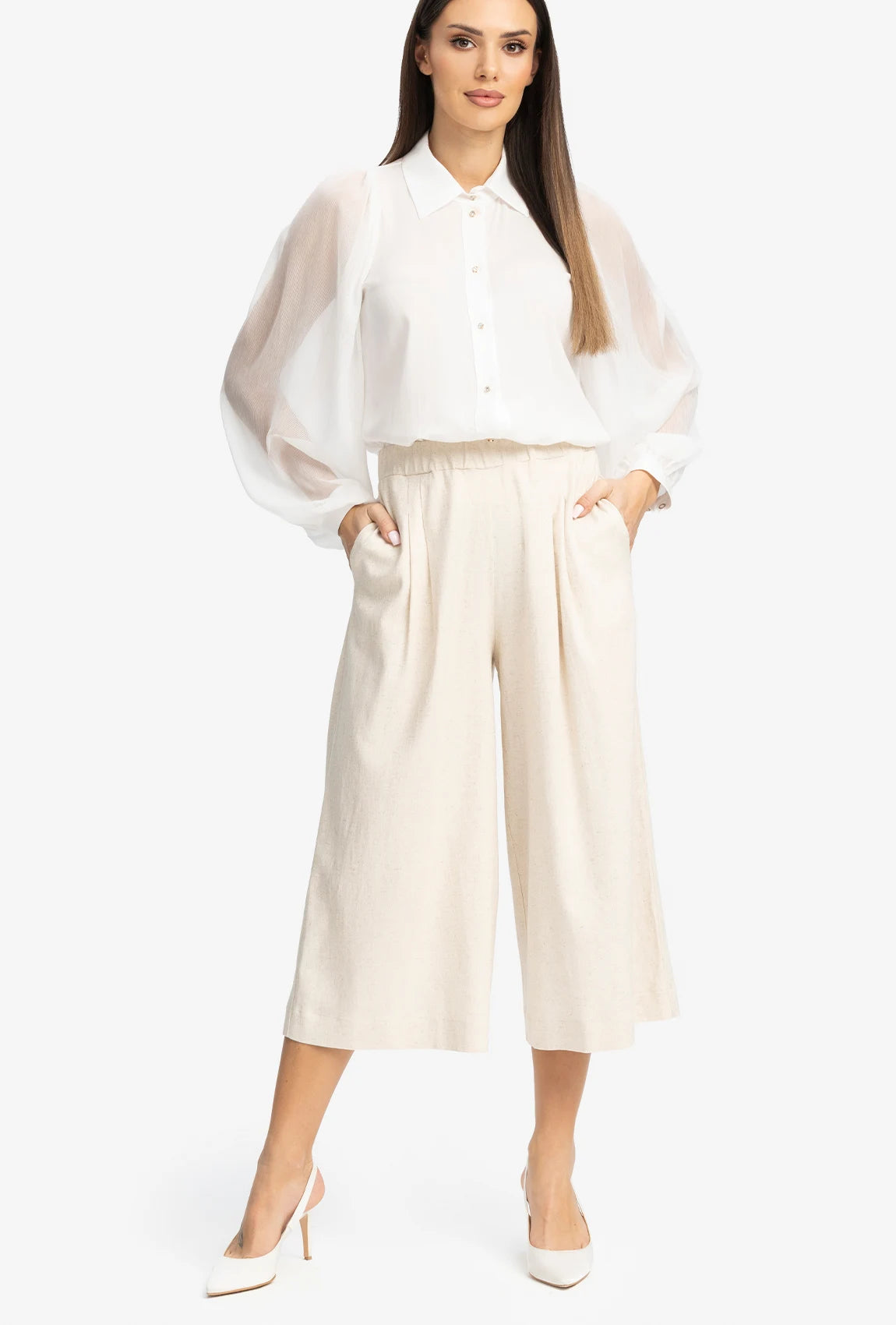 Beżowe kuloty Bueno - Gatta