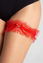 Podwiązka koronkowa