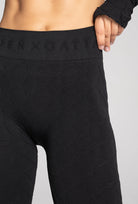 Czarne legginsy Monogram z kolekcji Zień x Gatta
