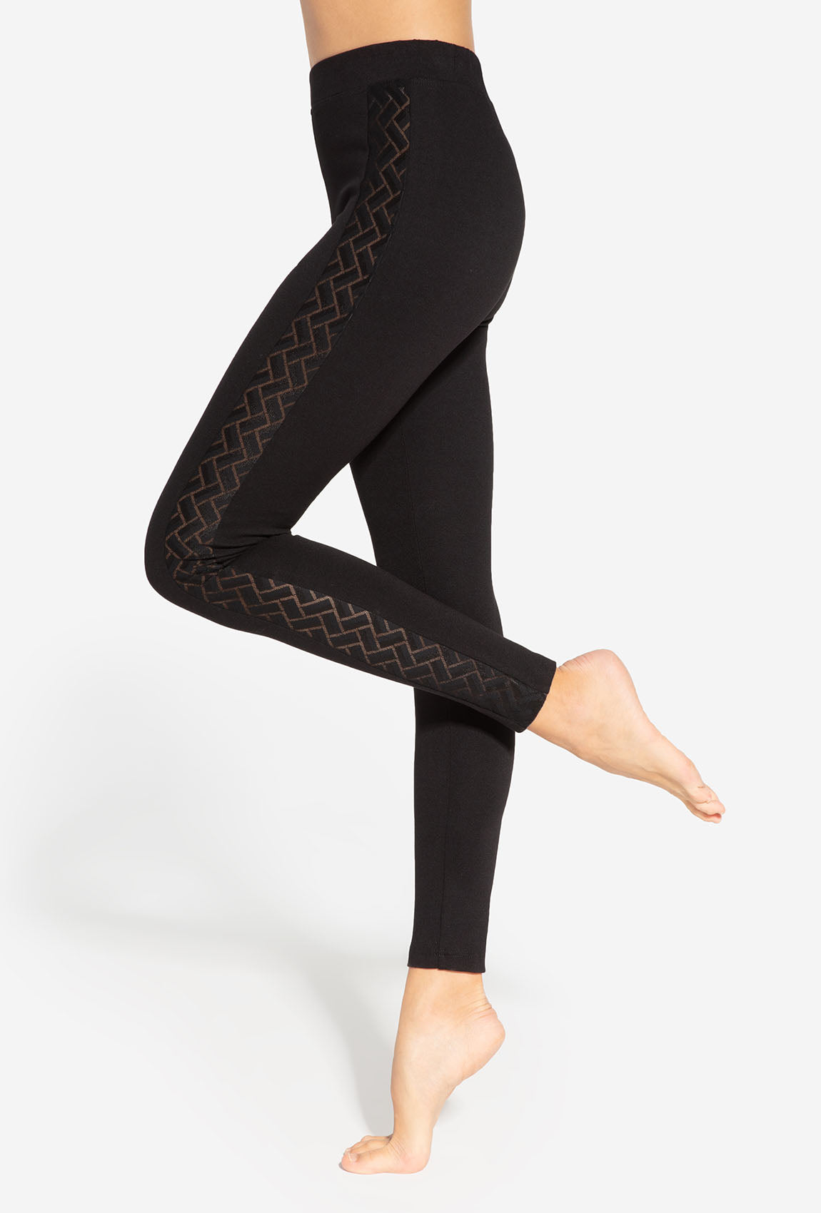 Legginsy z lampasem Abella - Gatta