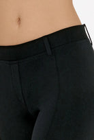 Legginsy z przeszyciem Black