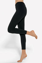 Legginsy z przeszyciem Black