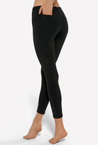 Legginsy z przeszyciem Black